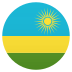 🇷🇼 flag: Rwanda display on JoyPixels